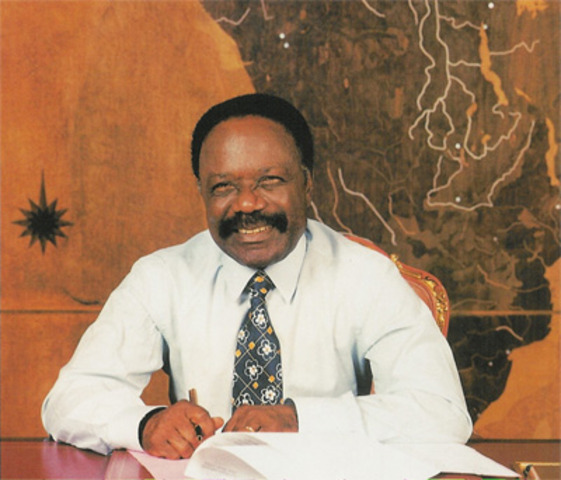 Bongo is re-elected President.