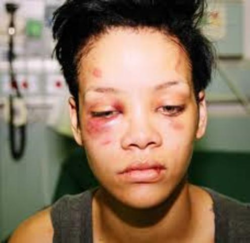 Abused by her boyfriend