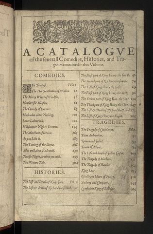 First Folio