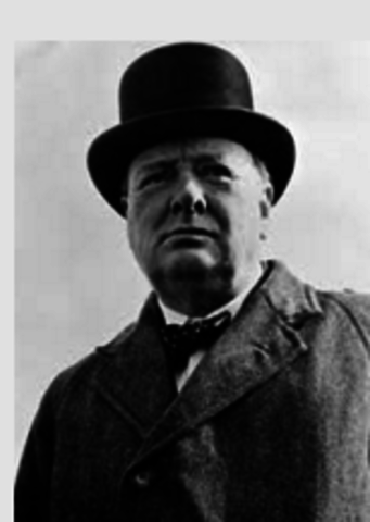 Churchill's Iron Curtain Speech.