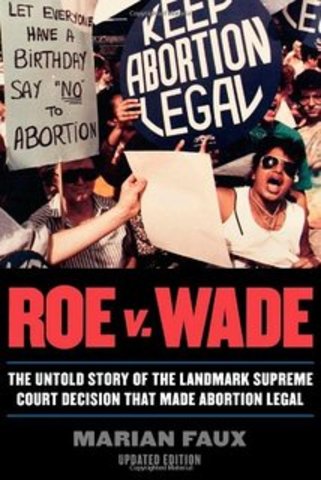 Supreme Court rules on Roe v. Wade legalizing abortion.