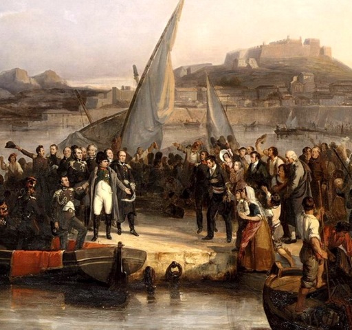 Napoleon escapes elba