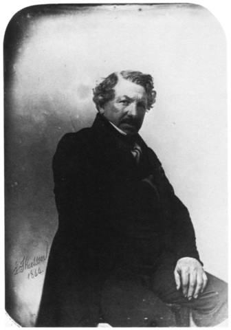 Louis Jaques Mandé Daguerre (daguerrotipo)
