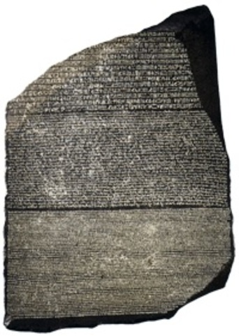 napoleons army discovers the Rosetta Stone