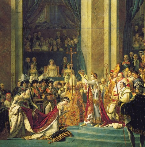 Napoleon is crowned emporer