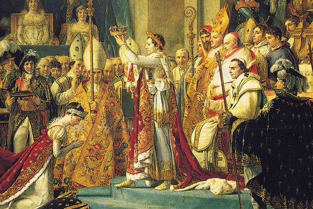 Napoleon is crowned emperor