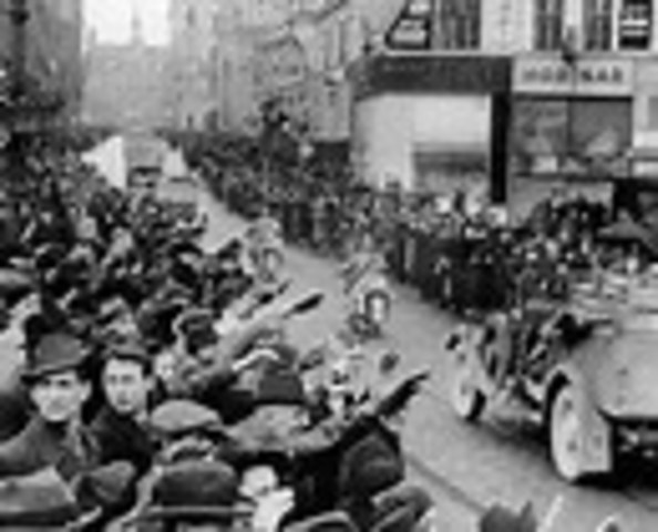 Nazis take Czechoslovakia