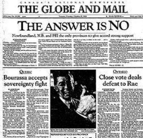 Charlottetown Accord - rejected