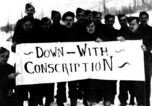 World War Two Conscription Crisis