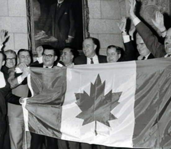 Canada’s New Flag 1965