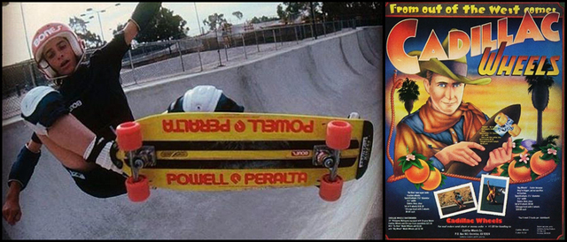 The first urethane Wheels