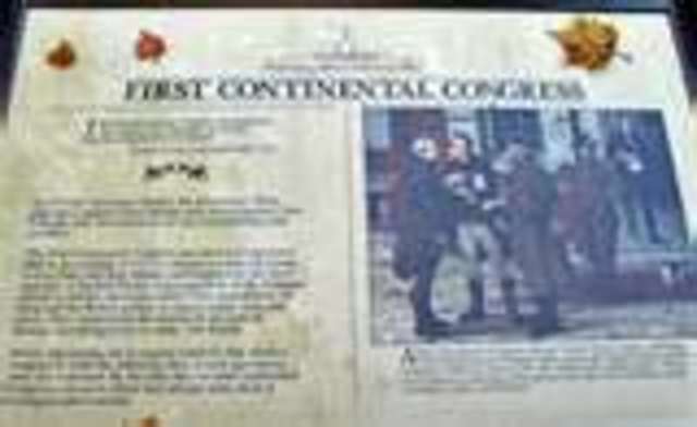 The First Continental Congress