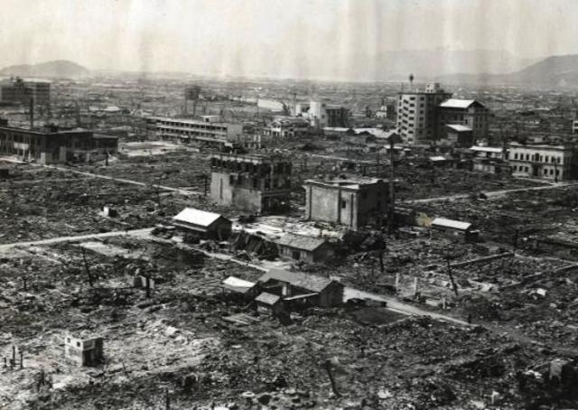 17.  Bombing of Nagasaki