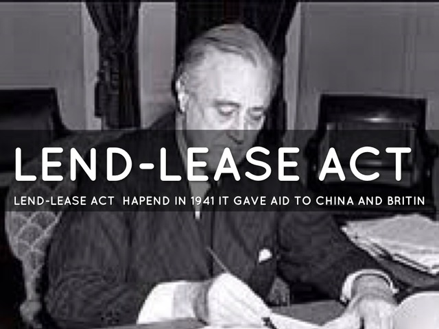 Lend Lease Act