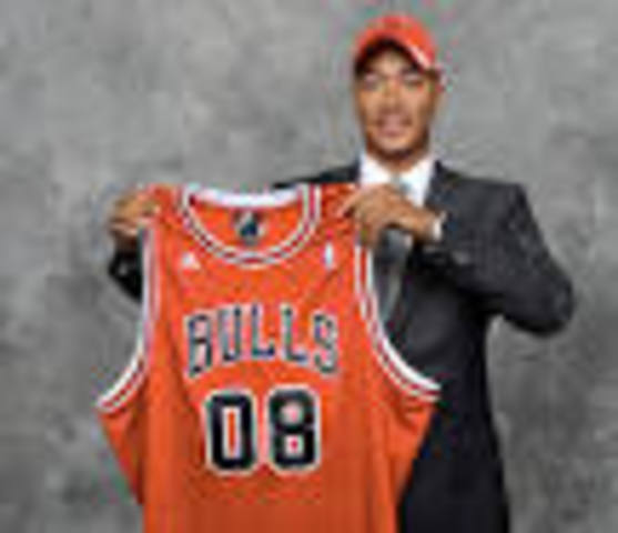 First Overall in draft