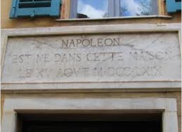 Napoleon is born on Corsica