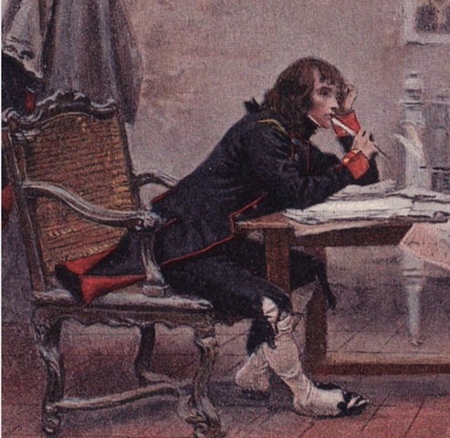 Napoleon goes to the military academy