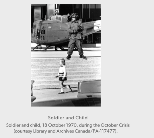 FLQ Crisis aka October Crisis + implementation of War Measures Act