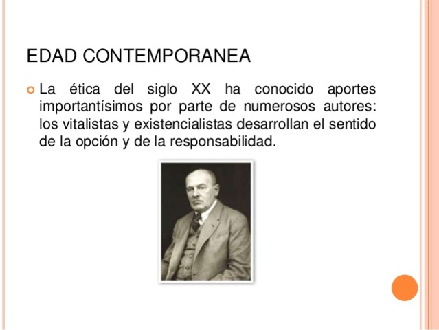 Ética, tendencias Contemporaneas