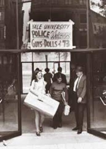 The first Ivy League school accpeted women