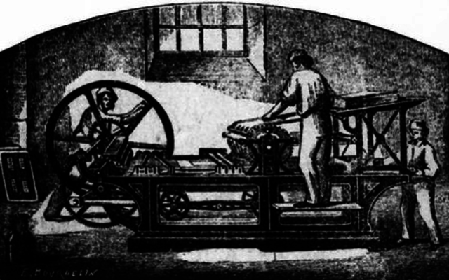 Creación de la imprenta de tipos móviles