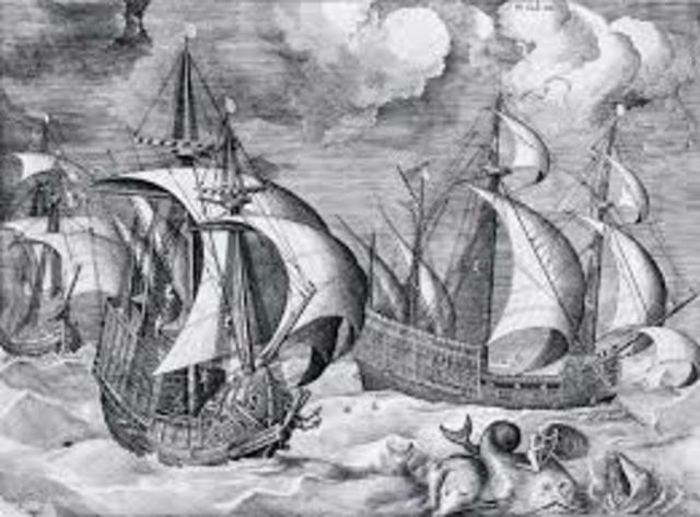 INTENTO DE LLEGADA A LAS ISLAS CANARIAS