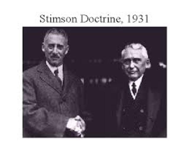 Stimson Doctrine