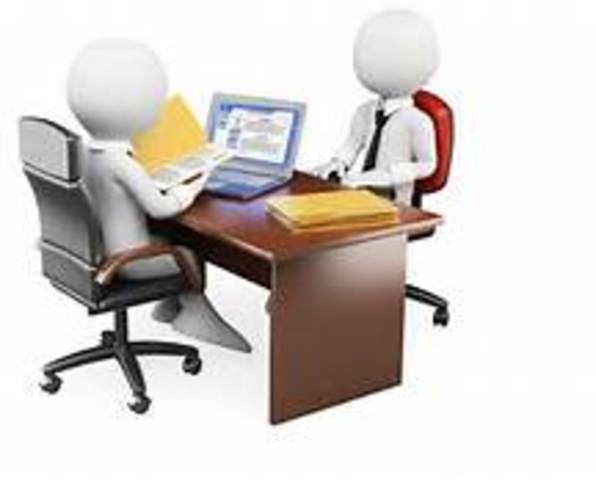 went for first job interview