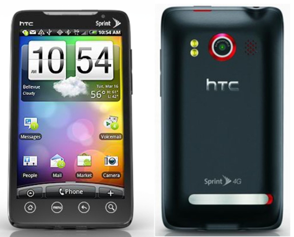 EVO 4G, de HTC