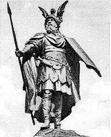 Charlemagne Defeats the Saxons