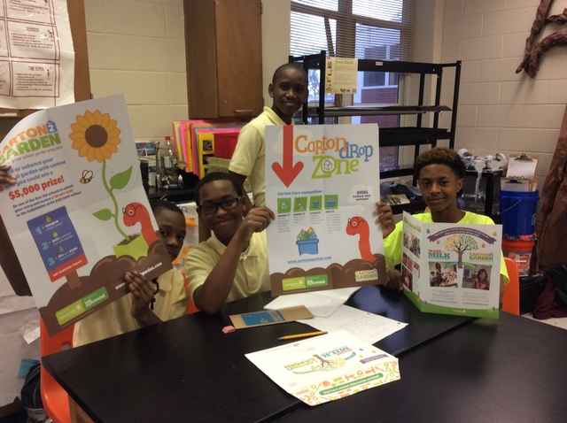 Schoolwide Announcement of Carton 2 Garden Competition