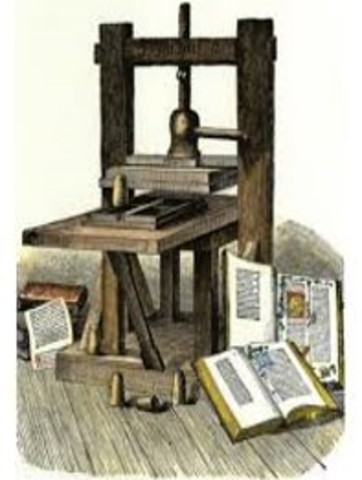 1er Sistema de Imprenta de Tipos Móviles