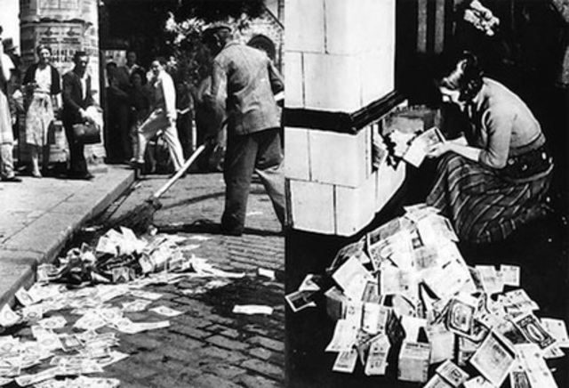 Hiperinflacion en Alemaña