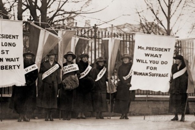 Large protest and strikes