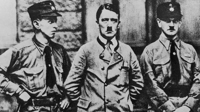 Hitler arrested and imprisoned