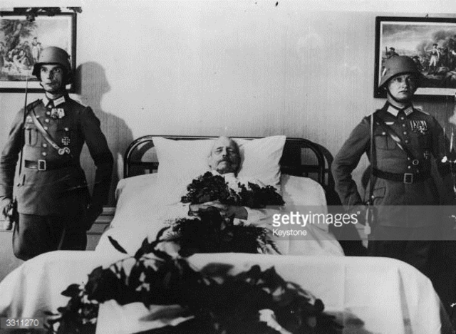 German President Hindenburg dies