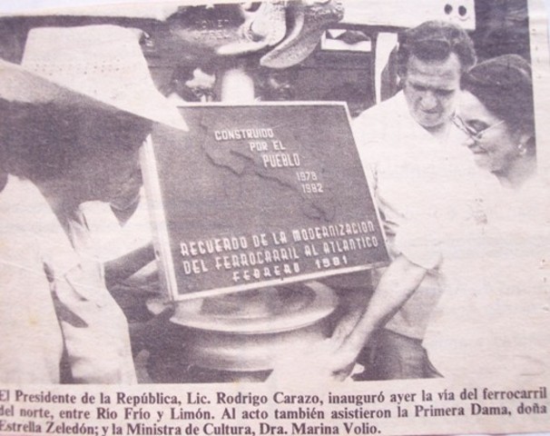 Ferrocarril del Atlantico,  Costa Rica