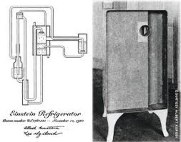 Einstein invents a safe refrigerator