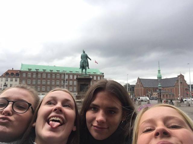 Rytterstatuen af Frederik d. 7 på Christiansborg Slotsplads