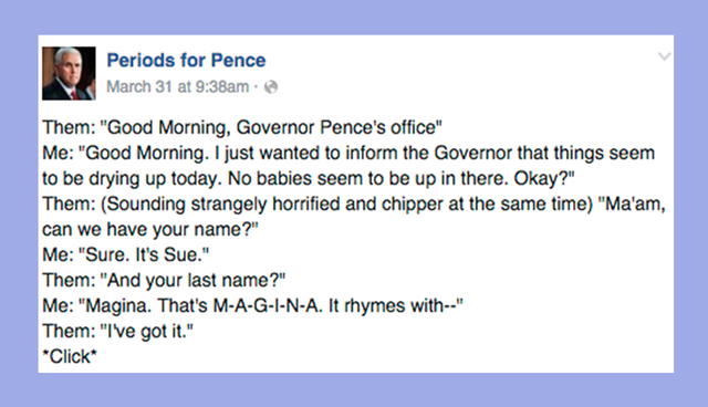 Periods for Pence