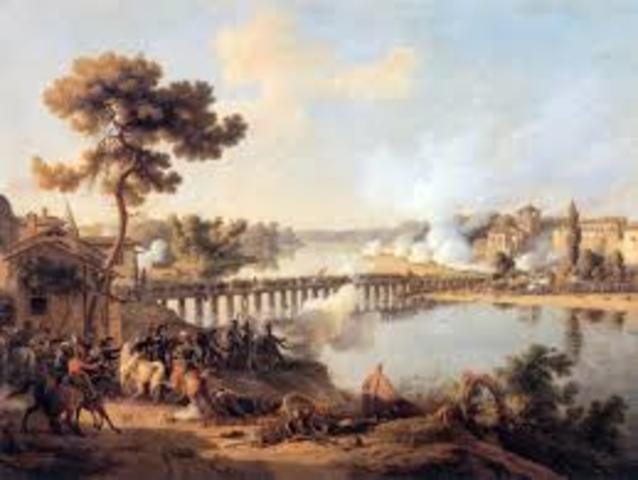 Napoleon wins the battle of Lodi