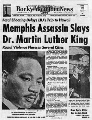 Assassination of Martin Luther King