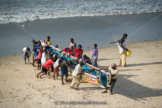 Fishing in Gambia