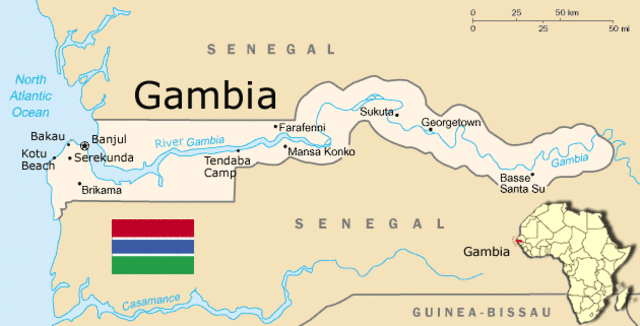 "The Gambia "The Smiling coast of Africa"