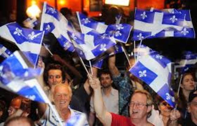 Parti Quebecois wins provincel election to Quebec