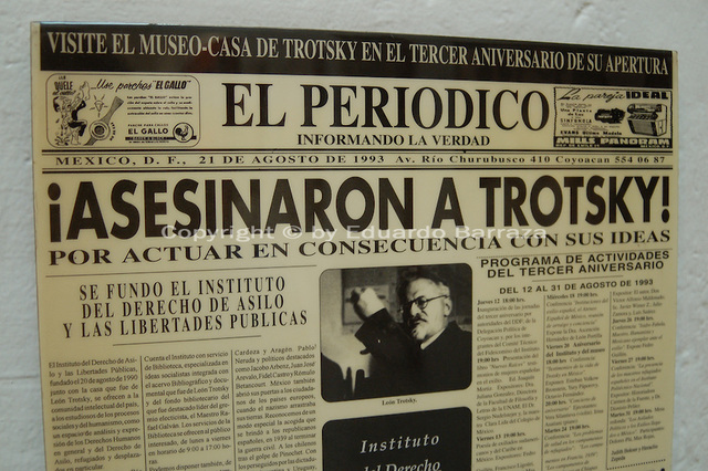 LEON TROTSKY MURDERED