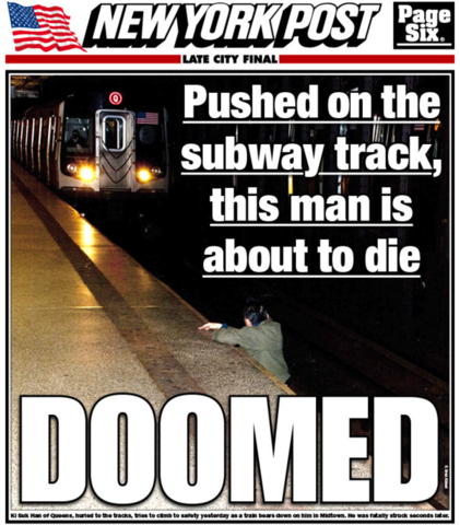 New York Post "Doomed"