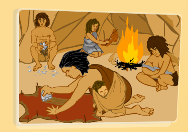 El trabajo en la prehistoria