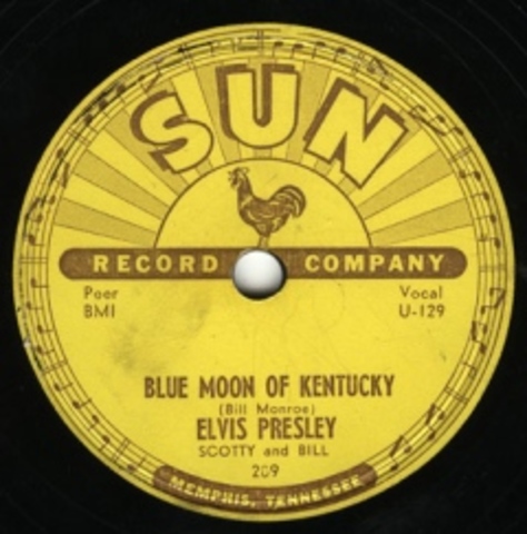 Elvis' first demo is recorded