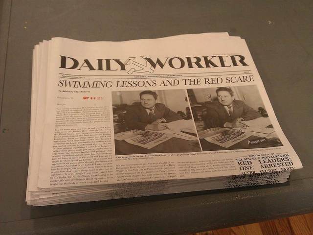 "Daily Worker" discontinued